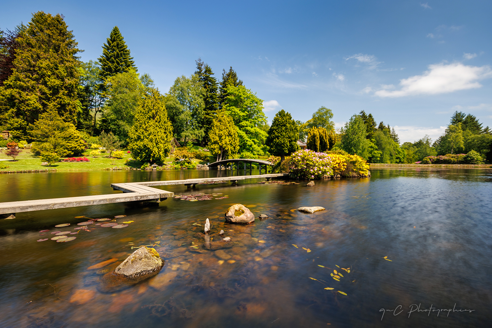 Japanese Garden at Cowden, Scotland